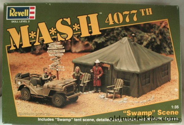 Revell 1/35 M*A*S*H 4077th Swamp Scene - (MASH 4077), 4335 plastic model kit